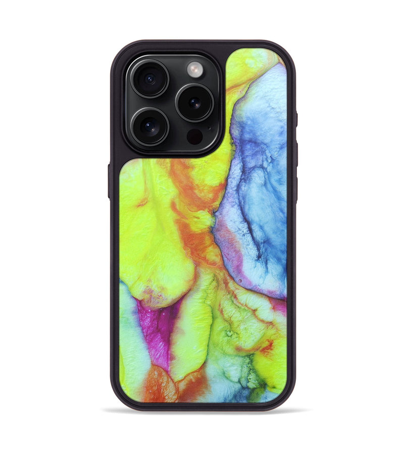 iPhone 15 Pro ResinArt Phone Case - Brooks (Watercolor, 671173)