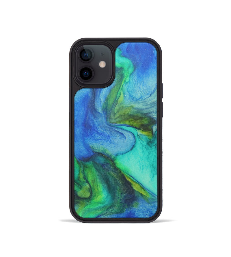 iPhone 12 mini ResinArt Phone Case - Joanne (Watercolor, 671175)