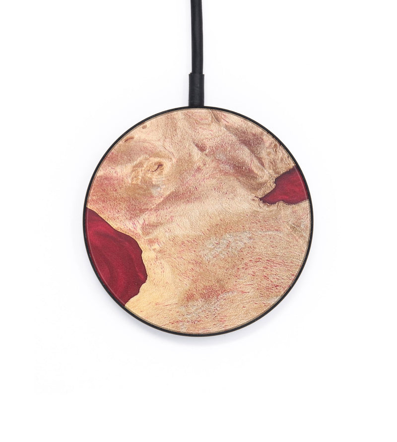 Circle Wood+Resin Wireless Charger - Etta (Wood Burl, 671267)