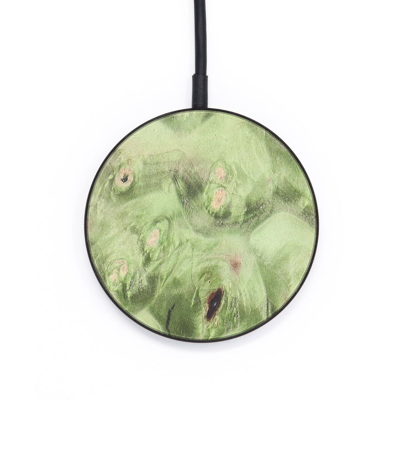 Circle Wood+Resin Wireless Charger - Addie (Wood Burl, 671272)