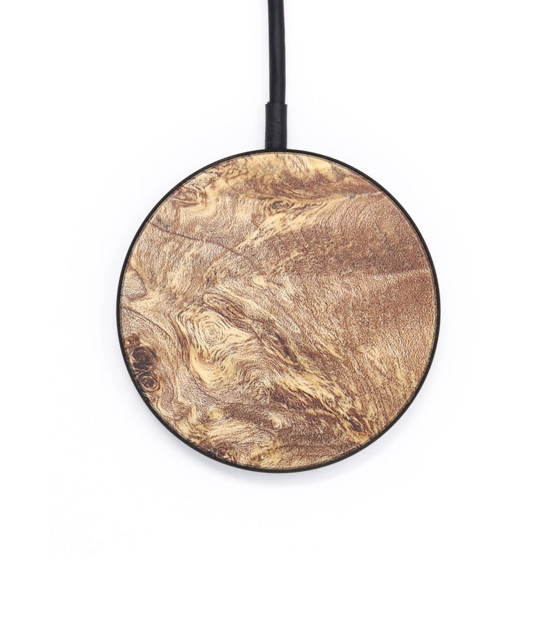 Circle Wood+Resin Wireless Charger - Brock (Wood Burl, 671278)