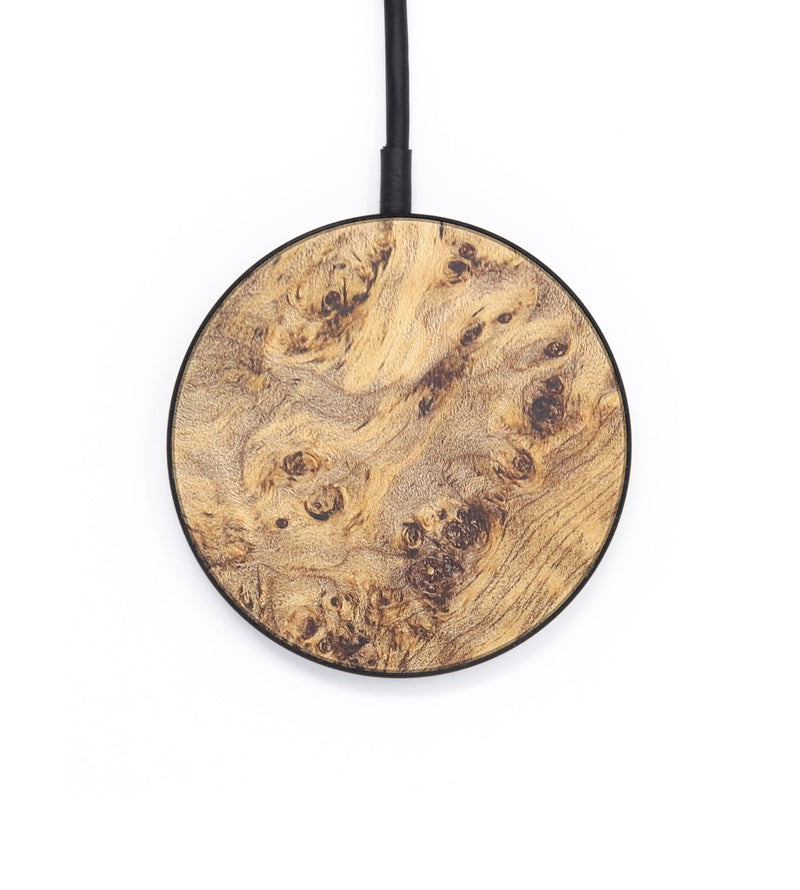Circle Wood+Resin Wireless Charger - Wilson (Wood Burl, 671286)