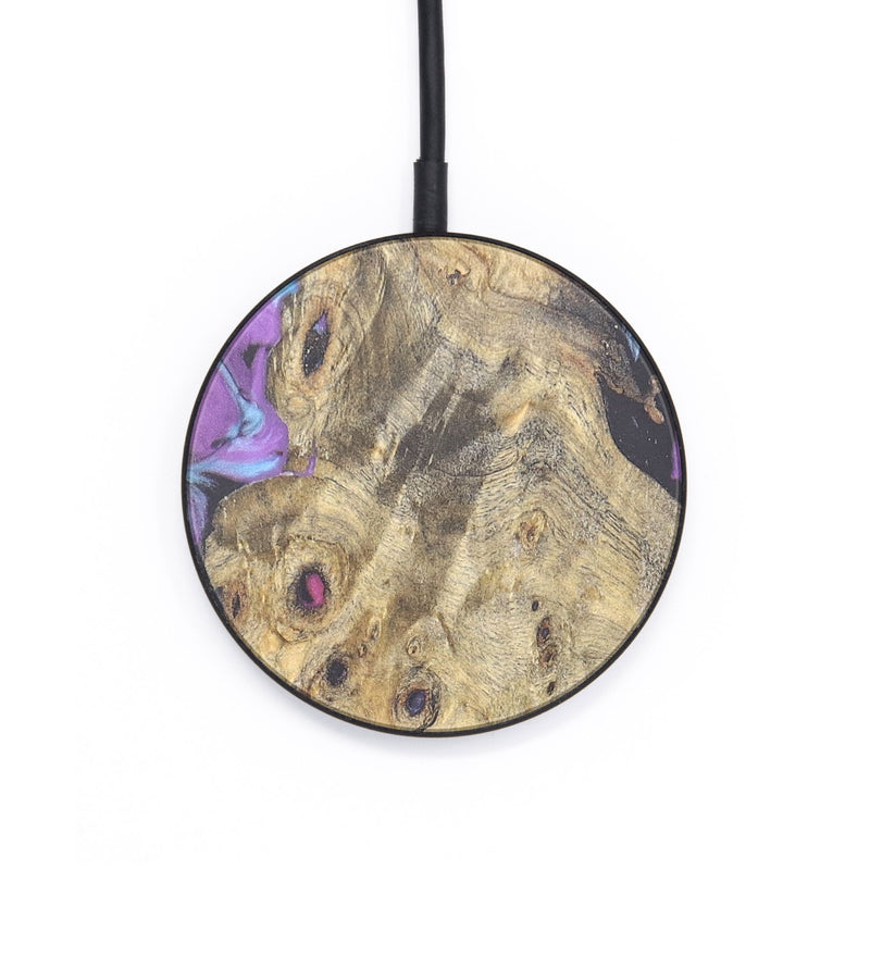 Circle Wood+Resin Wireless Charger - Kamila (Wood Burl, 671291)