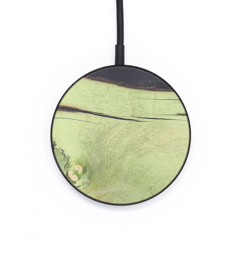 Circle Wood+Resin Wireless Charger - Laurence (Wood Burl, 671297)