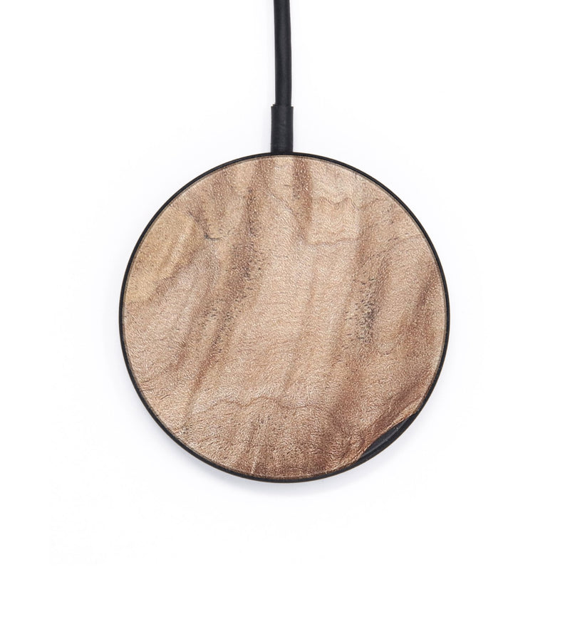 Circle Wood+Resin Wireless Charger - Aden (Wood Burl, 671298)