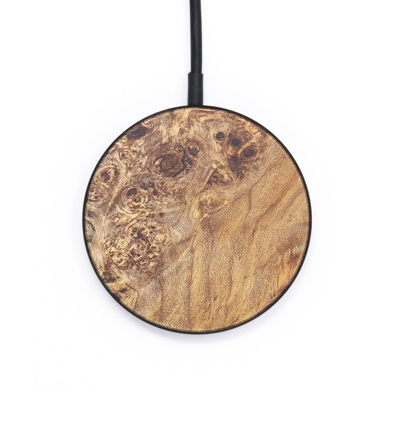 Circle Wood+Resin Wireless Charger - Lukas (Wood Burl, 671306)