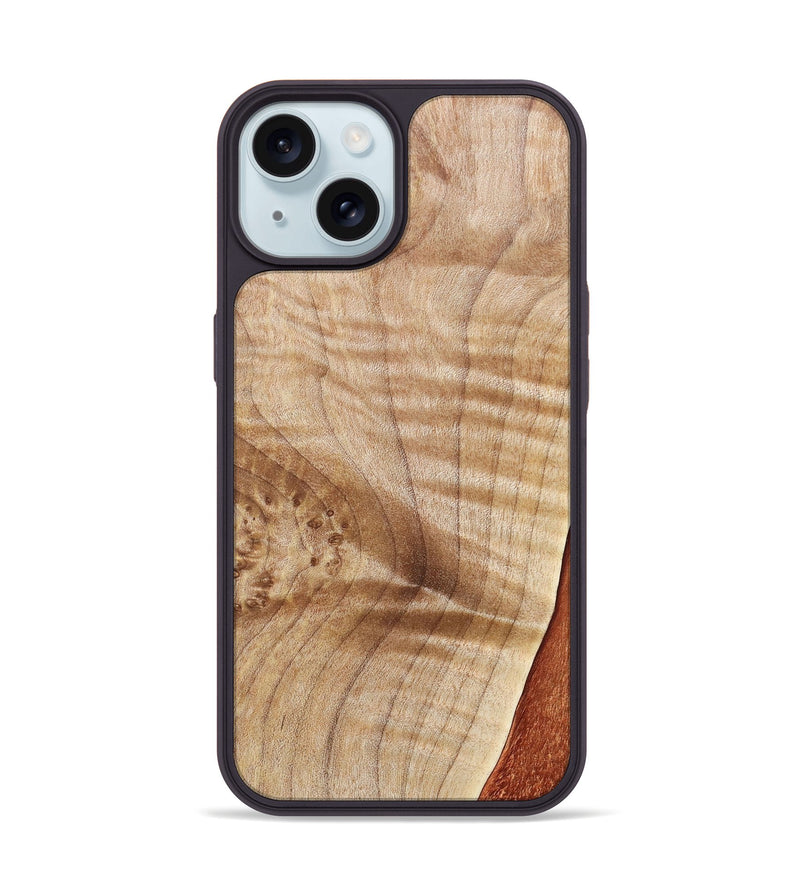 iPhone 15  Phone Case - Louis (Wood Burl, 671456)