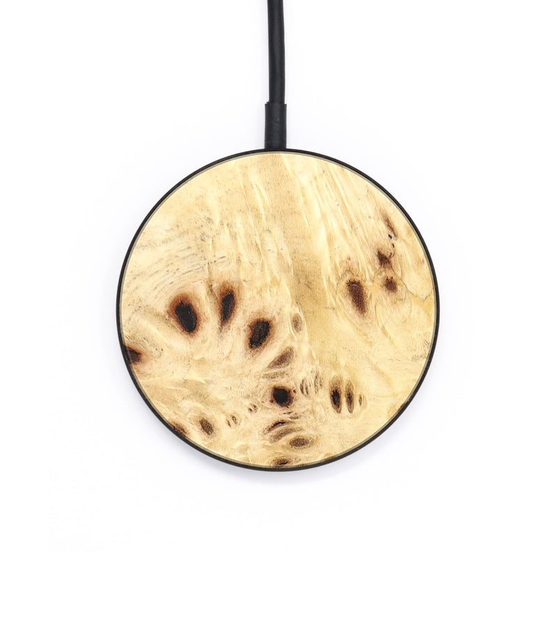 Circle Wood+Resin Wireless Charger - Atticus (Wood Burl, 671722)