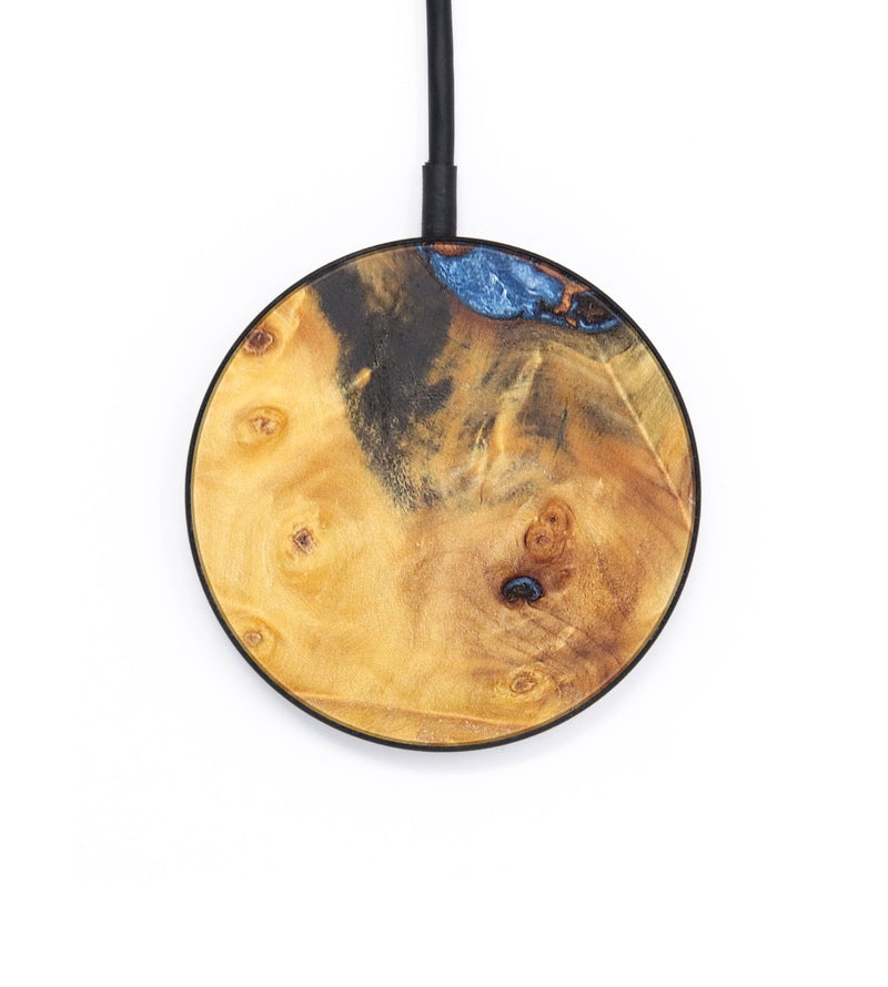 Circle Wood+Resin Wireless Charger - George (Wood Burl, 671725)