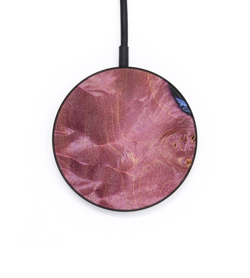 Circle Wood+Resin Wireless Charger - Chelsie (Wood Burl, 671726)