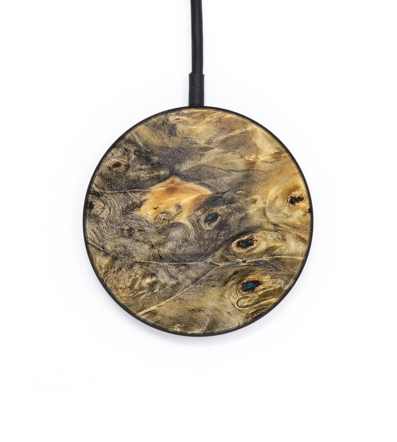 Circle Wood+Resin Wireless Charger - Colleen (Wood Burl, 671728)