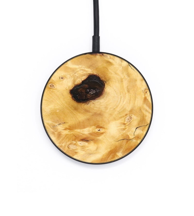Circle Wood+Resin Wireless Charger - Trevor (Wood Burl, 671732)
