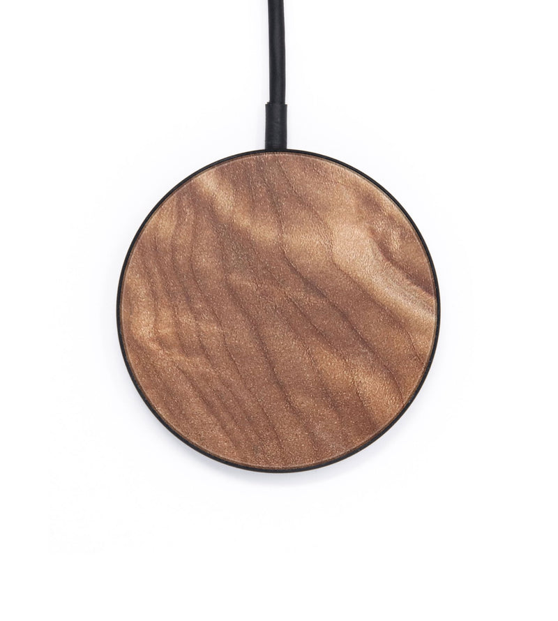Circle Wood+Resin Wireless Charger - Ira (Wood Burl, 671734)