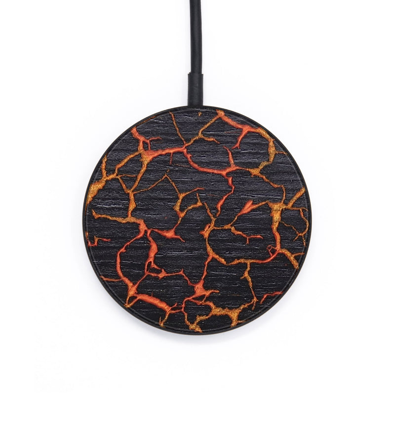 Circle Wood+Resin Wireless Charger - Jimena (Lava, 671799)