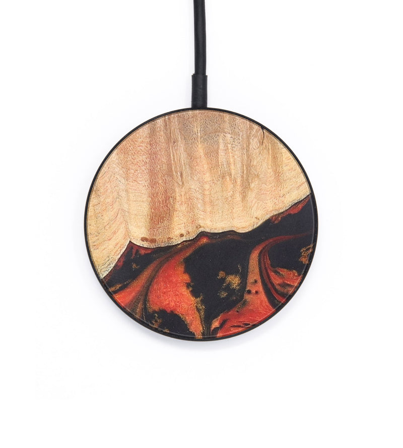 Circle Wood+Resin Wireless Charger - Noel (Lava, 671803)