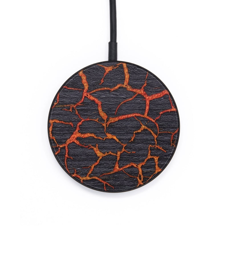 Circle Wood+Resin Wireless Charger - Joanne (Lava, 671812)