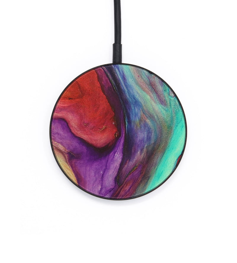 Circle ResinArt Wireless Charger - Justin (Watercolor, 671825)