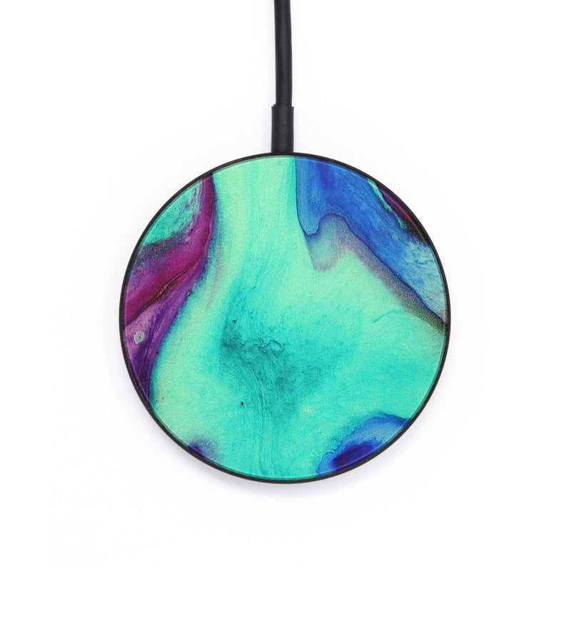 Circle ResinArt Wireless Charger - Alaina (Watercolor, 671833)