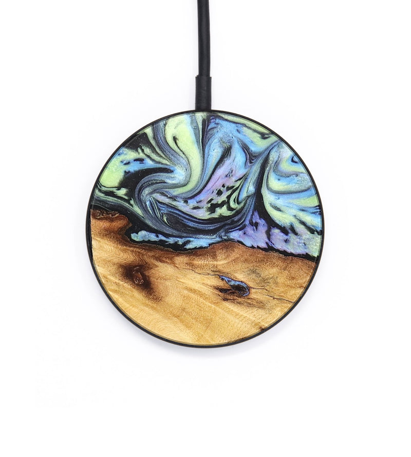 Circle Wood+Resin Wireless Charger - Horace (Aurora, 671877)