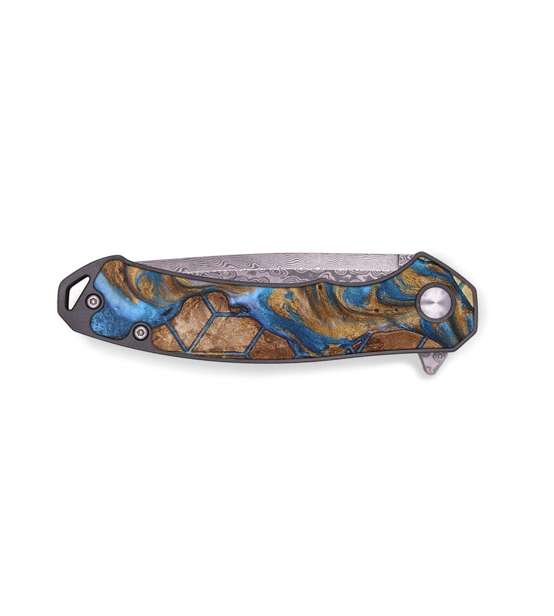 EDC Wood+Resin Pocket Knife - Hubert (Pattern, 671957)