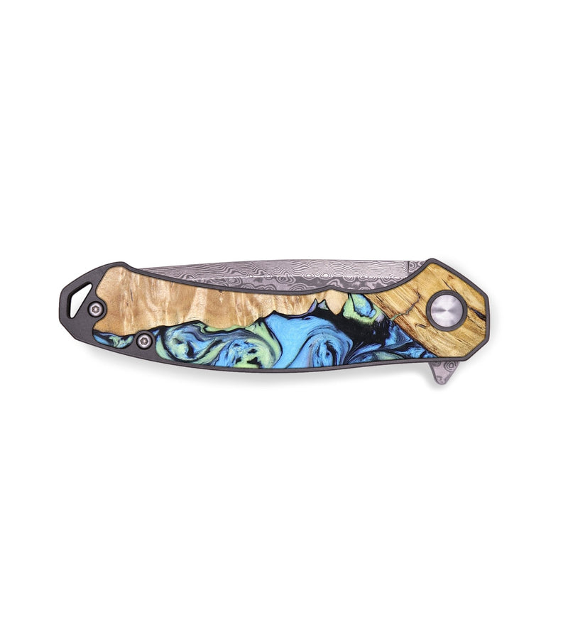 EDC Wood+Resin Pocket Knife - Tucker (Aurora, 672038)