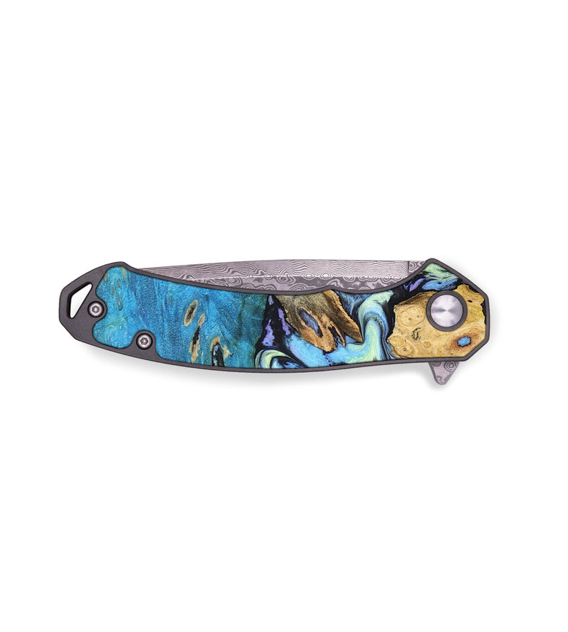EDC Wood+Resin Pocket Knife - Elizabeth (Aurora, 672045)