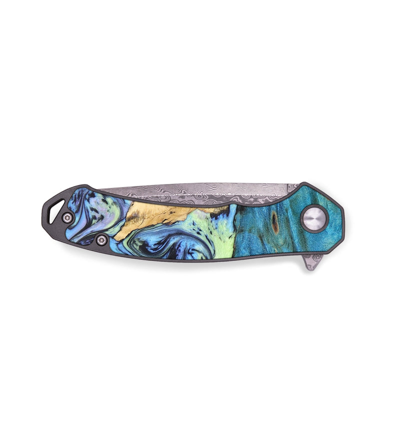 EDC Wood+Resin Pocket Knife - Axel (Aurora, 672054)