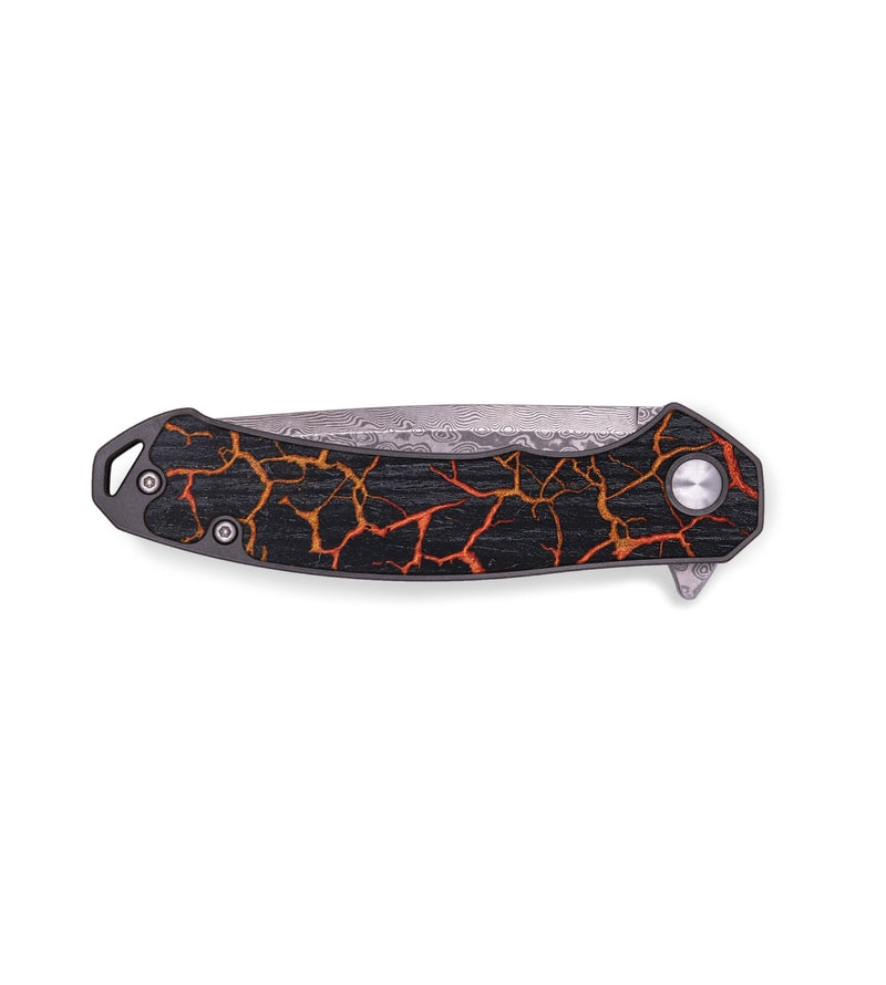 EDC Wood+Resin Pocket Knife - Jewell (Lava, 672057)