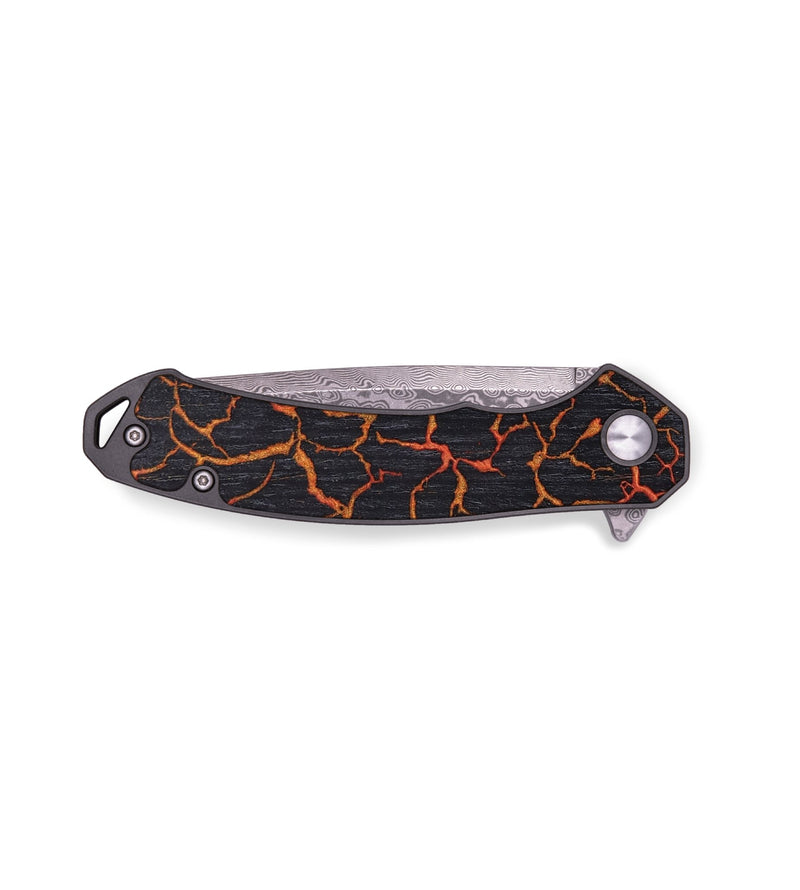 EDC Wood+Resin Pocket Knife - Ayla (Lava, 672060)