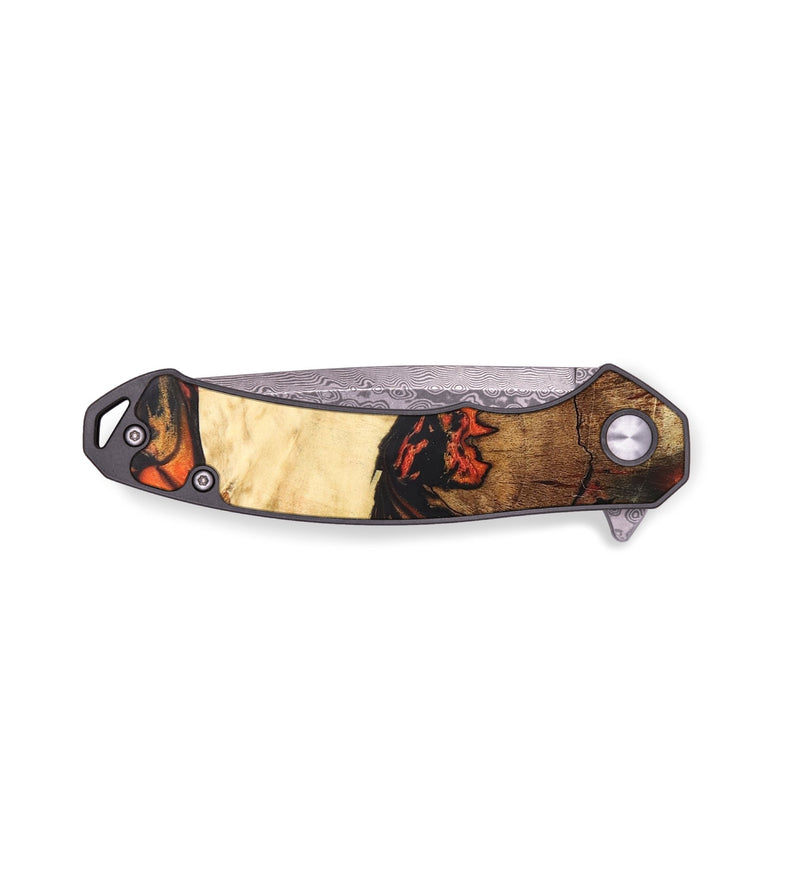 EDC Wood+Resin Pocket Knife - Orlando (Lava, 672061)