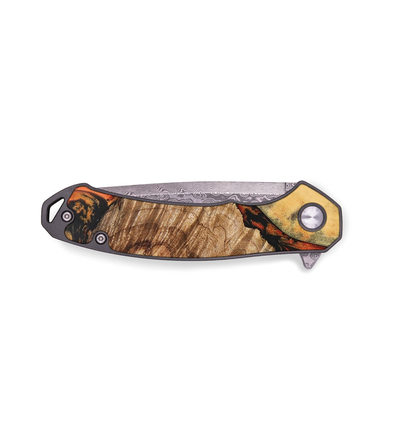 EDC Wood+Resin Pocket Knife - Lorraine (Lava, 672067)