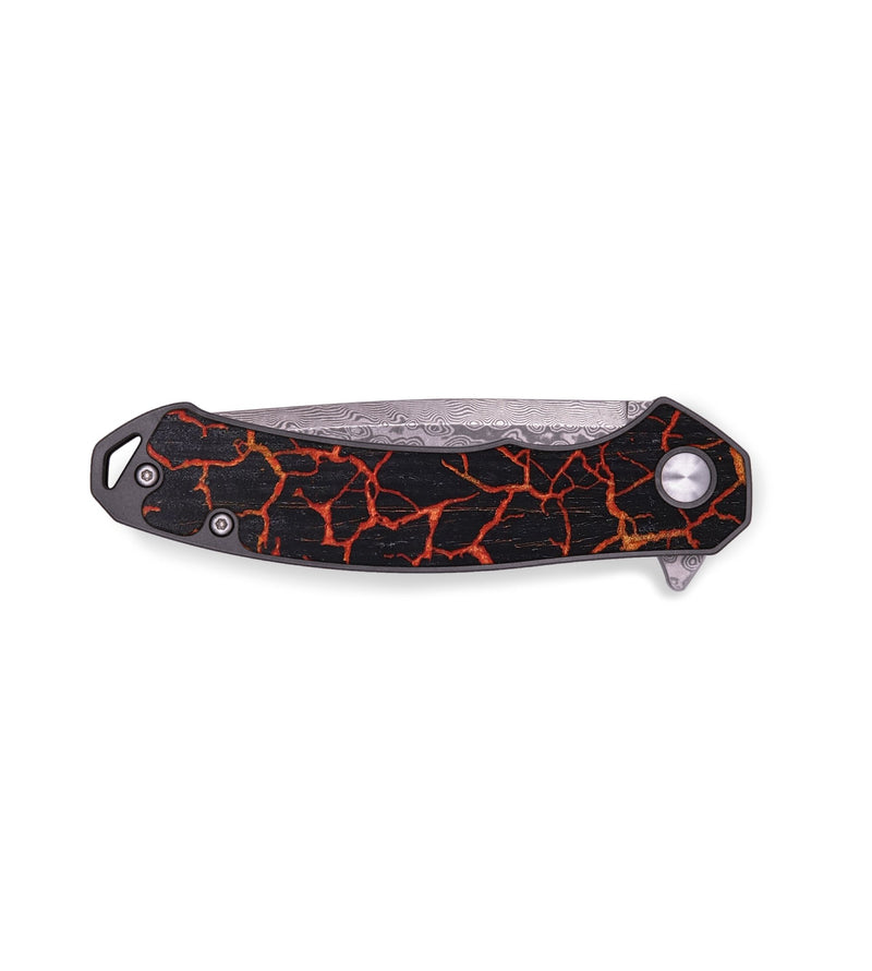EDC Wood+Resin Pocket Knife - Braxton (Lava, 672070)