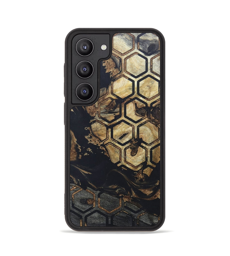 Galaxy S23 Wood+Resin Phone Case - Effie (Pattern, 672265)