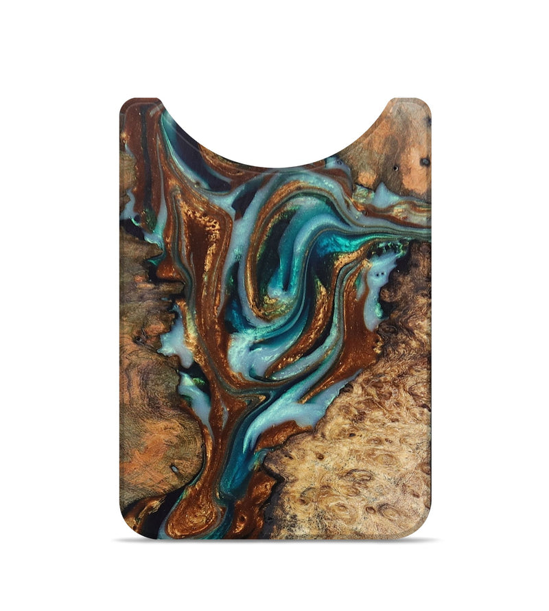 Live Edge Wood+Resin Wallet - Delilah (Mosaic, 672502)