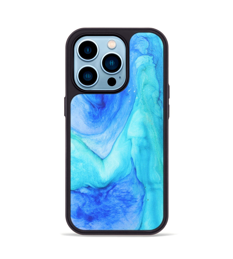 iPhone 14 Pro ResinArt Phone Case - Eliza (Watercolor, 672531)