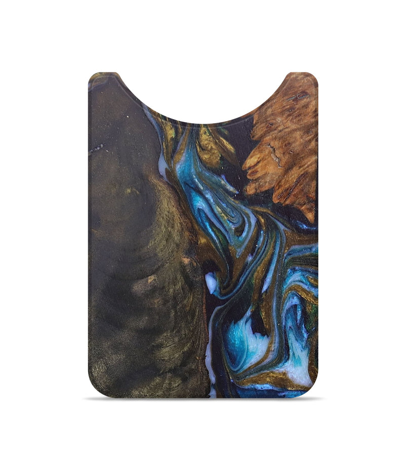 Live Edge Wood+Resin Wallet - Peyton (Mosaic, 672632)