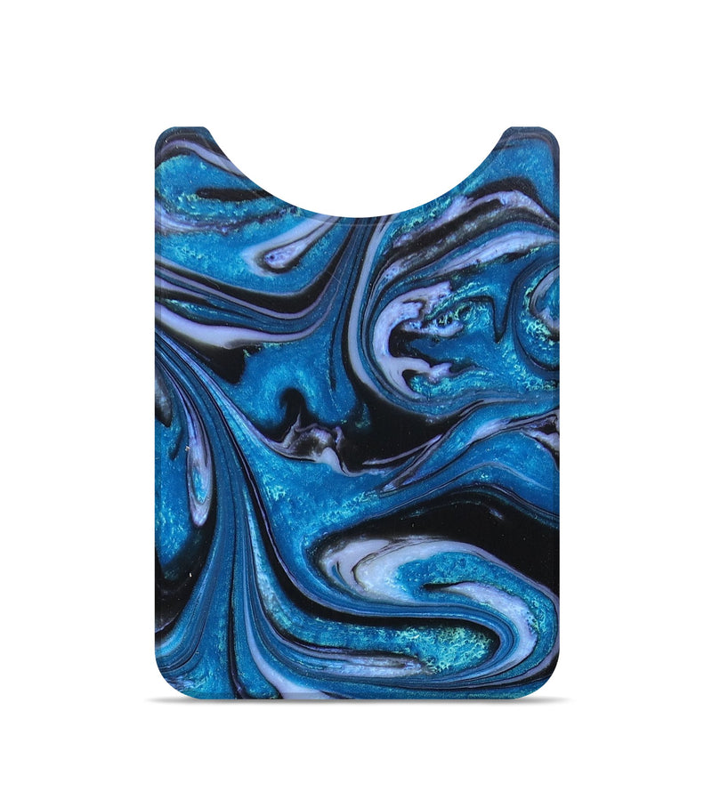 Live Edge ResinArt Wallet - Jimena (Blue, 672663)