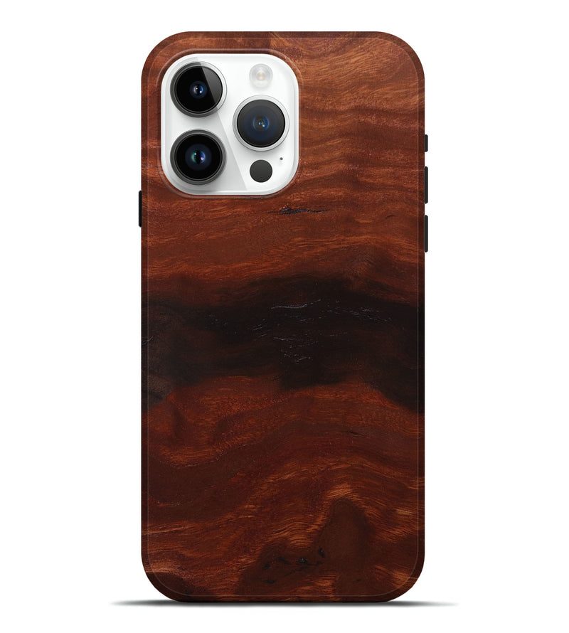 iPhone 15 Pro Max Wood+Resin Live Edge Phone Case - Dulce (Wood Burl, 672753)