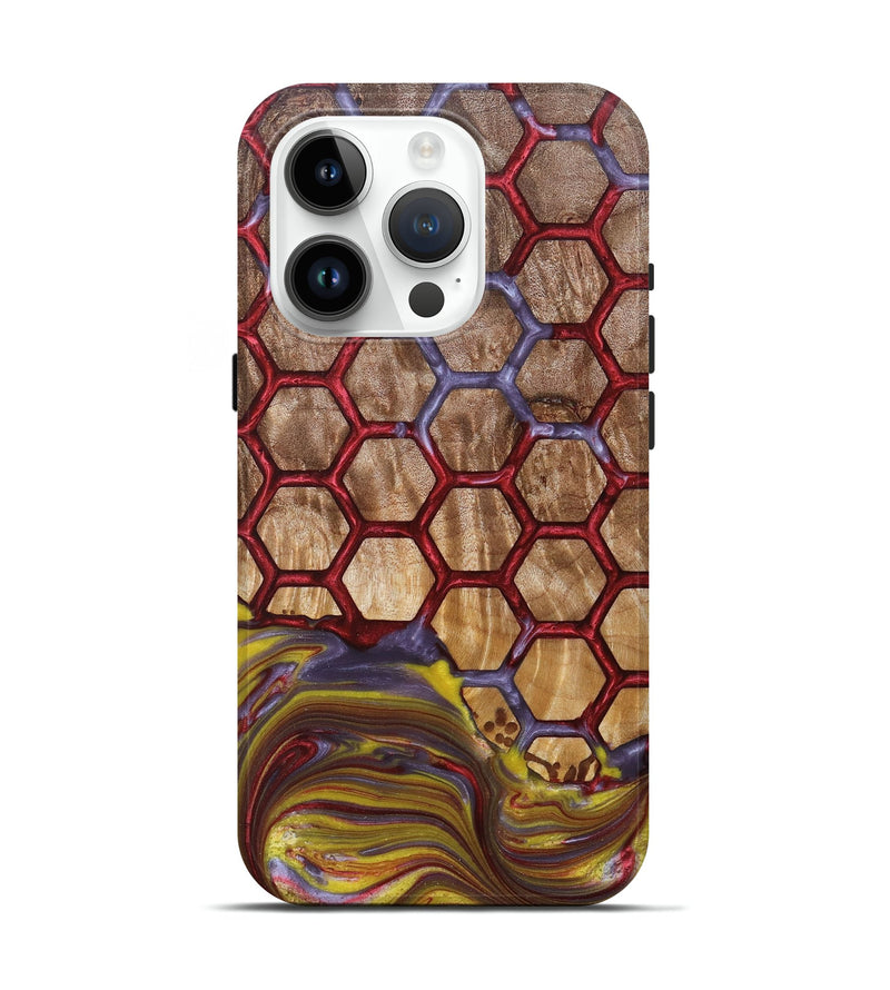 iPhone 15 Pro  Live Edge Phone Case - Finley (Red, 672760)