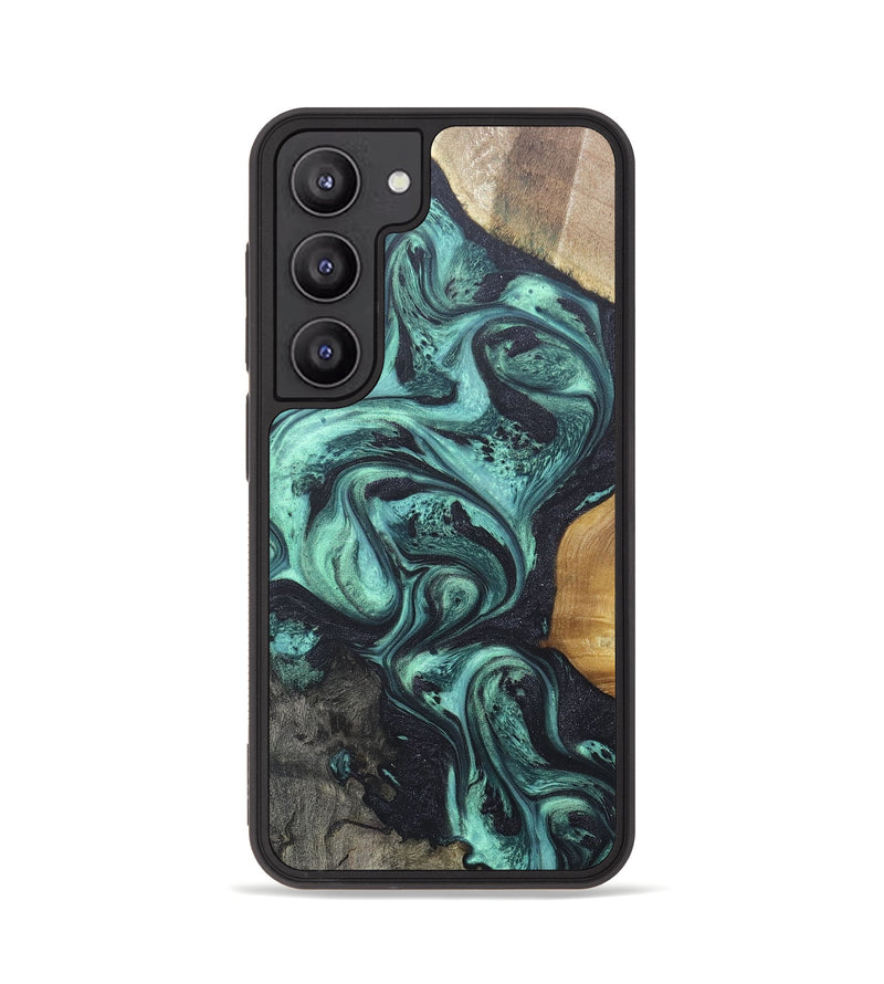 Galaxy S23 Wood+Resin Phone Case - Gael (Mosaic, 672773)