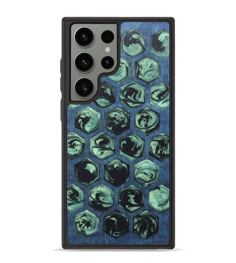 Galaxy S23 Ultra Wood+Resin Phone Case - Finnegan (Pattern, 672807)