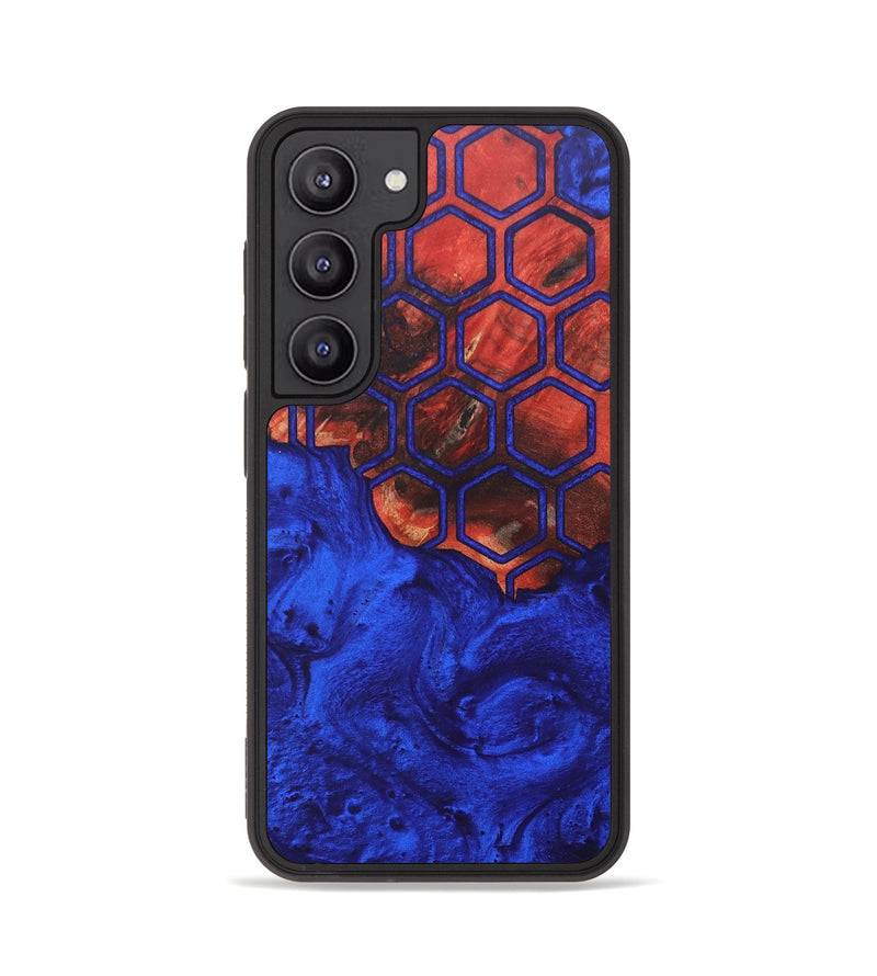 Galaxy S23 Wood+Resin Phone Case - Finley (Pattern, 672815)