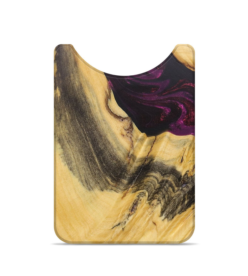 Live Edge Wood+Resin Wallet - Lola (Purple, 672996)