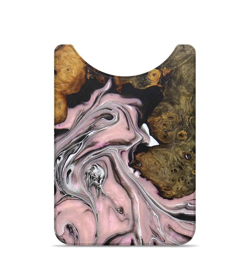 Live Edge Wood+Resin Wallet - Collins (Purple, 673002)