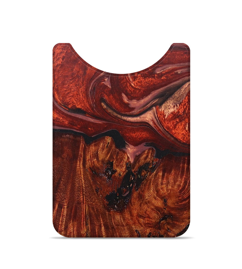Live Edge Wood+Resin Wallet - Willis (Red, 673172)