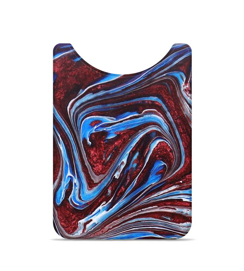 Live Edge ResinArt Wallet - Jolene (Red, 673197)