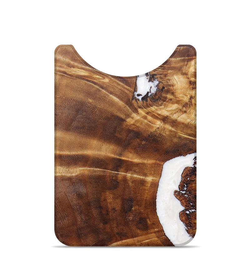 Live Edge Wood+Resin Wallet - Alison (Wood Burl, 673202)