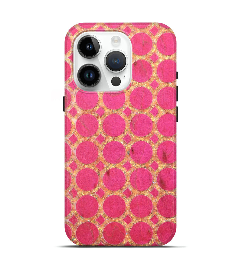 iPhone 15 Pro Wood+Resin Live Edge Phone Case - Londyn (Pattern, 673207)