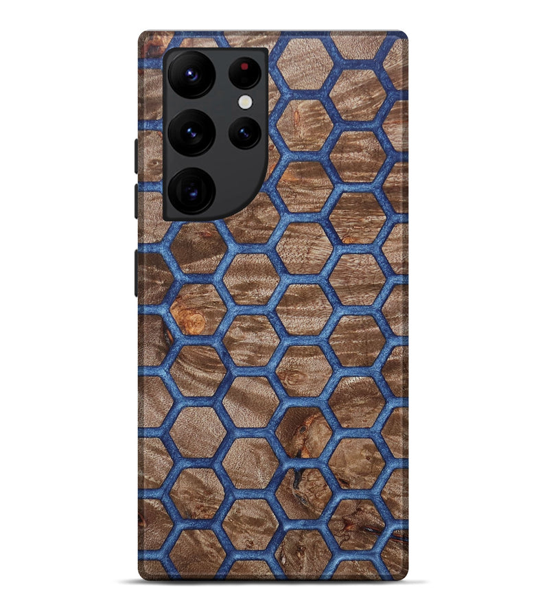 Galaxy S22 Ultra Wood+Resin Live Edge Phone Case - Chance (Pattern, 673211)