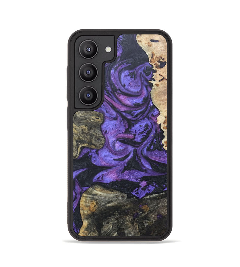Galaxy S23 Wood+Resin Phone Case - Jesse (Mosaic, 673371)
